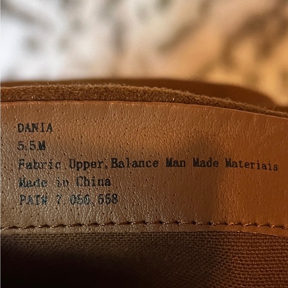 Dania platform, high heel heel brown suede with buckle size 5.5 - Picture 8 of 9